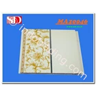 Plafon PVC MA 20046 White Gold Batik 1